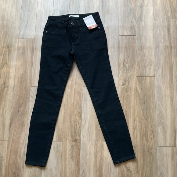 LC Lauren Conrad midrise super Skinny Jean 4 way stretch size 0 - Picture 5 of 16